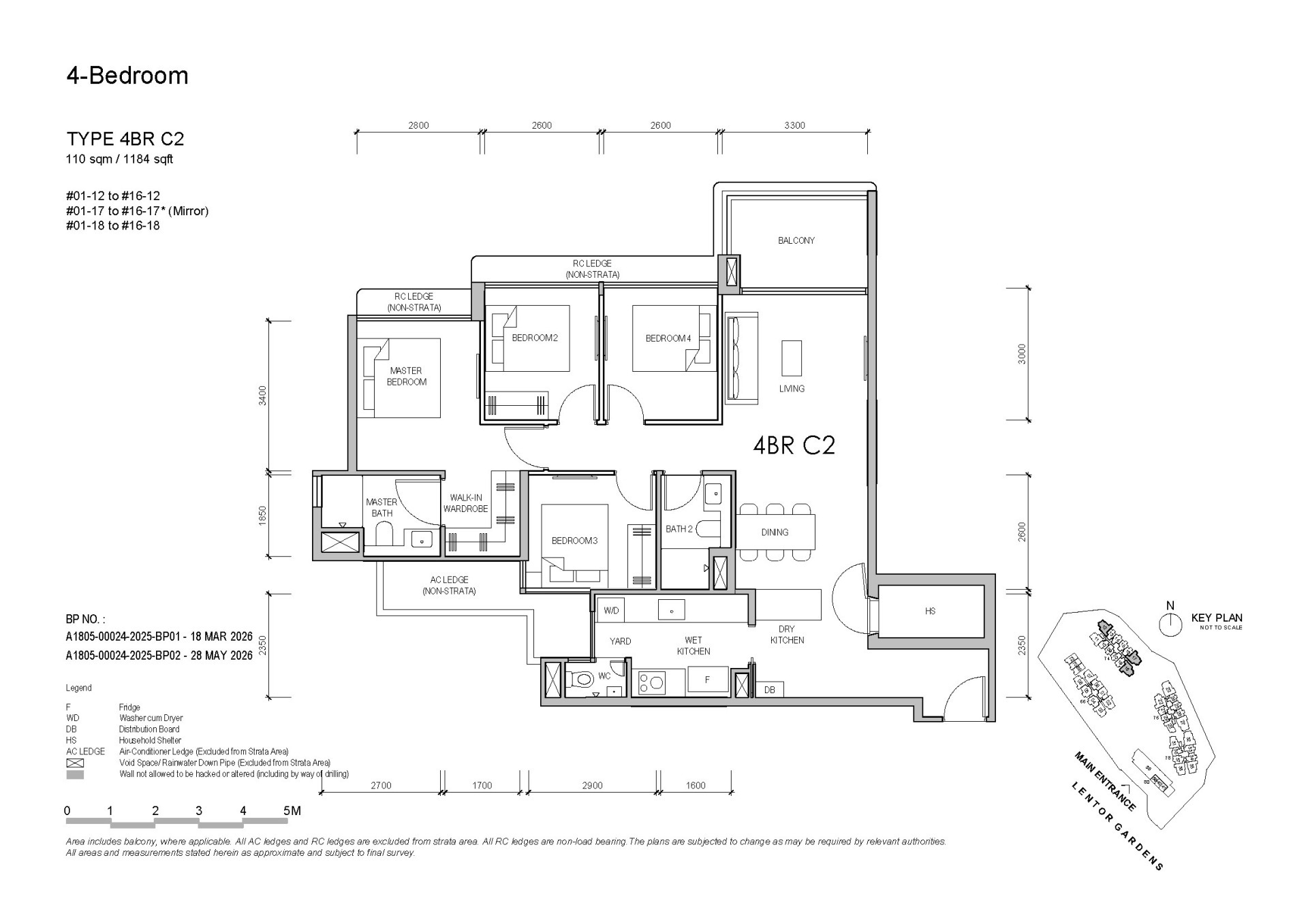 Lentor Gardens Residences floorplan